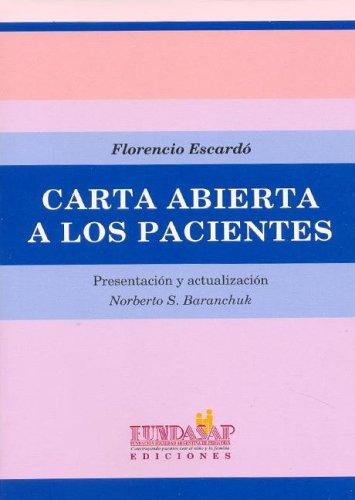 Cartas Abierta a Los Pacientes