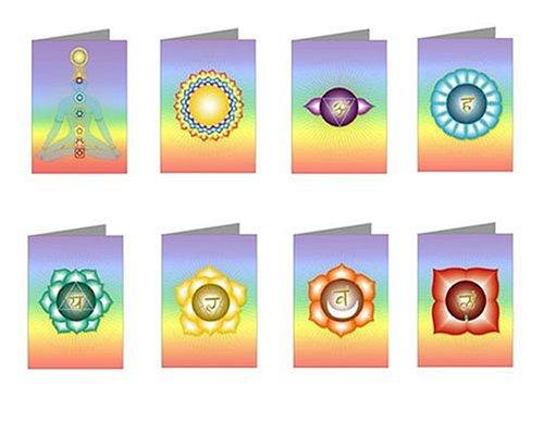 Rainbow Chakra Greeting Cards