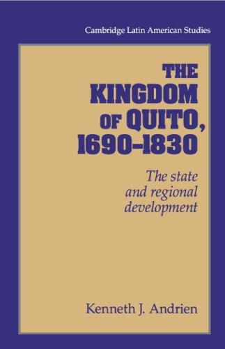 The Kingdom of Quito, 16901830