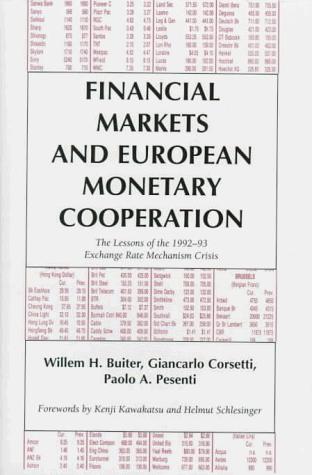 Financial markets and European monetary cooperation