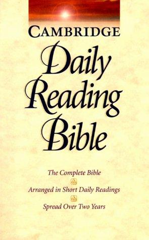 NRSV Cambridge Daily Reading Bible Paperback NRPB2