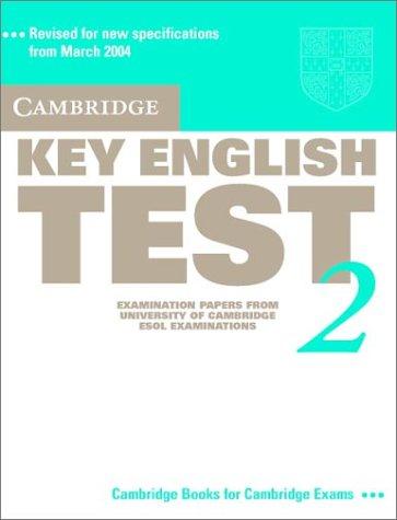 Cambridge Key English Test 2 Student's Book