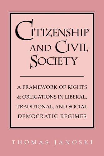 Citizenship and civil society