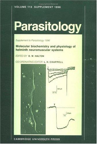 Molecular Biochemistry and Physiology of Helminth Neuromuscular Systems