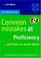 Common Mistakes at Proficiency...and How to Avoid Them (Cambridge Books for Cambridge Exams)