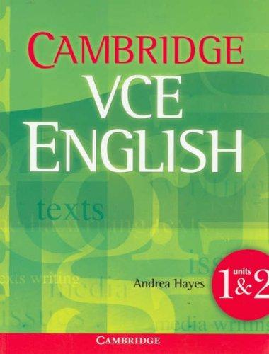 Cambridge VCE English Units 1 & 2