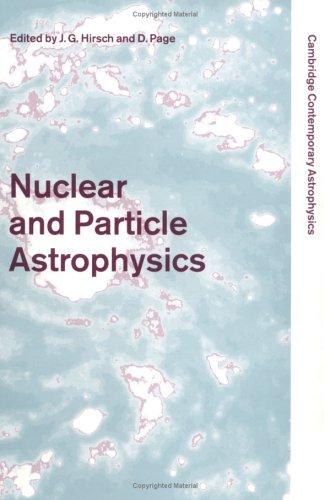 Nuclear and particle astrophysics