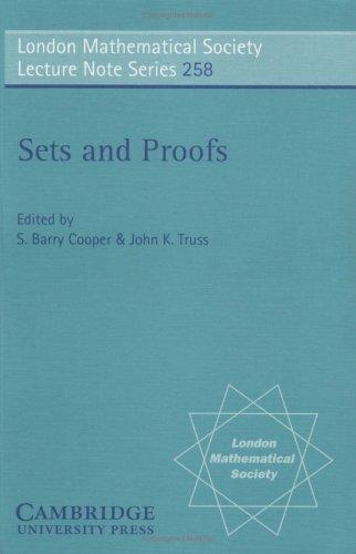 Sets and proofs