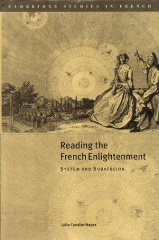 Reading the French enlightenment