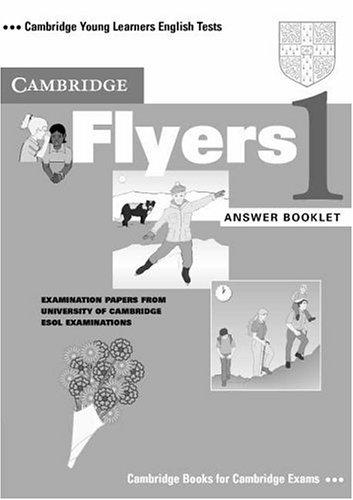 Cambridge Flyers 1 Answer Booklet