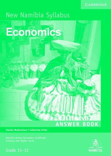 NSSC Economics Answer Book