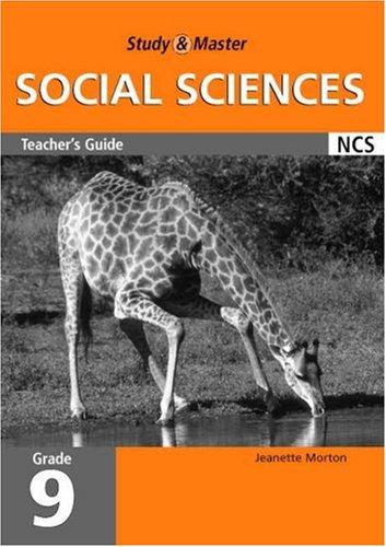 Study & Master Social Sciences Grade 9 Teacher's Guide