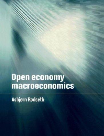 Open Economy Macroeconomics