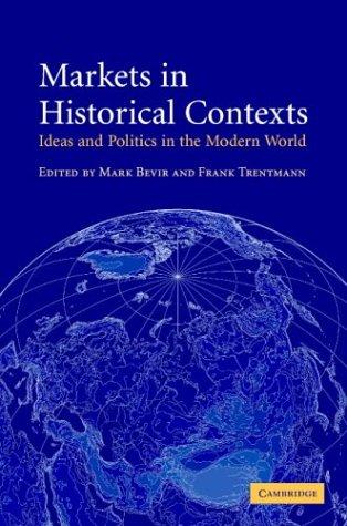 Markets in historical contexts