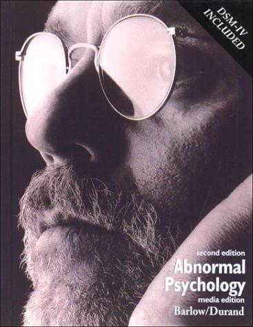 Abnormal Psychology With Infotrac