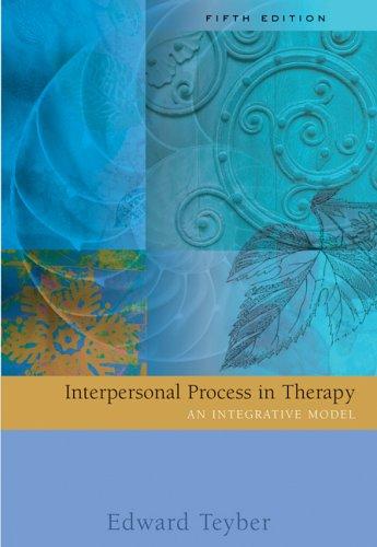 Interpersonal Process in Therapy