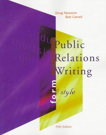 Public relations writing