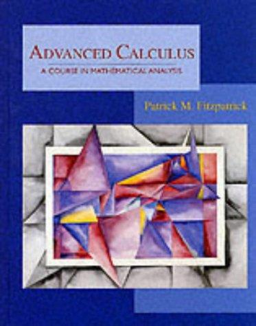 Advanced calculus