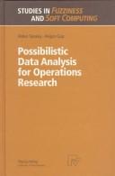 Possibilistic data analysis for operations research