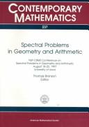 Spectral problems in geometry and arithmetic