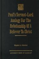 Paul's servant-Lord analogy for the relationship of a believer to Christ