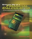 Effective use of a financial calculator