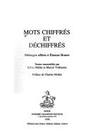 Mots chiffrés et déchiffrés