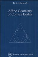 Affine geometry of convex bodies