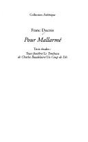 Pour Mallarmé