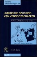Juridische splitsing van vennootschappen