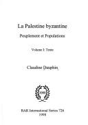 La Palestine byzantine