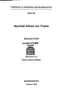 Nachlass Alfred von Tirpitz