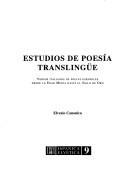 Estudios de poesía translingüe
