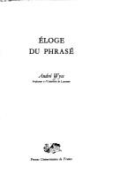Eloge du phrasé