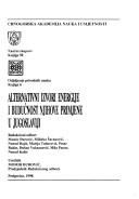 Alternativni izvori energije i budućnost njihove primjene u Jugoslaviji