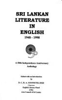 Sri Lankan literature in English, 1948-1998