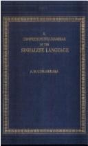 A comprehensive grammar of the Sinhalese language