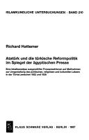 Atatürk und die türkische Reformpolitik im Spiegel der ägyptischen Presse