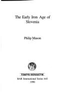 The early iron age of Slovenia