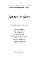 Textes & sens