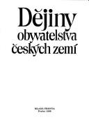 Dějiny obyvatelstva českých zemí