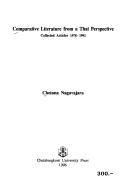 Comparative literature from a Thai perspective