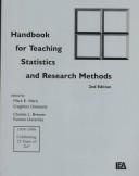 Handbook for teaching statistics and research methods