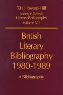 British literary bibliography, 1980-1989