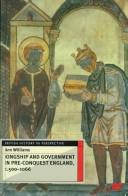 Kingship and government in pre-conquest England, c.500-1066