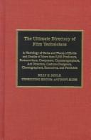The ultimate directory of film technicians