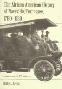The African-American history of Nashville, Tennessee, 1780-1930