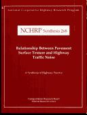 Relationship between pavement surface texture and highway traffic noise