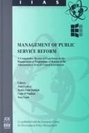 Management of public service reform