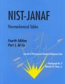 NIST-JANAF thermochemical tables (Journal of physical and chemical reference data)